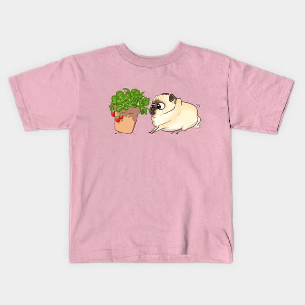 Strawbs Kids T-Shirt by Inkpug